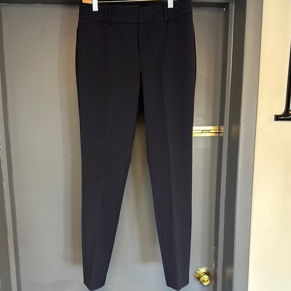 Ann Taylor Blue Straight Leg Pants